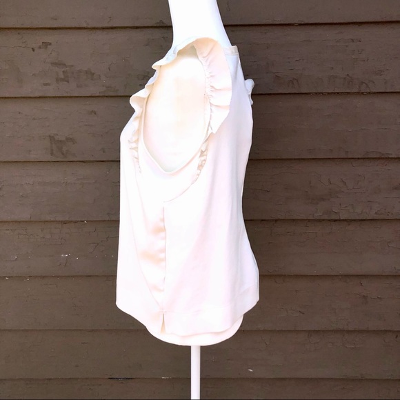 Ann Taylor rough-cut ruffle sleeve knit top! - Picture 3 of 8